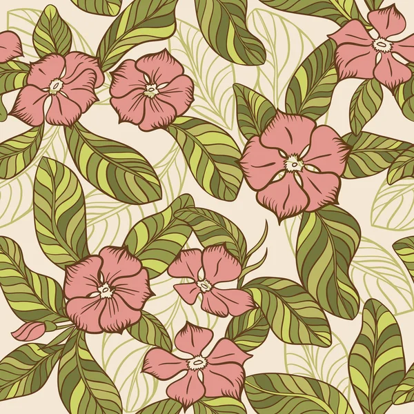 Vector lindo patrón de flores jalá — Archivo Imágenes Vectoriales